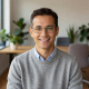 Portrait of James R, a content adopter with glasses and friendly expression